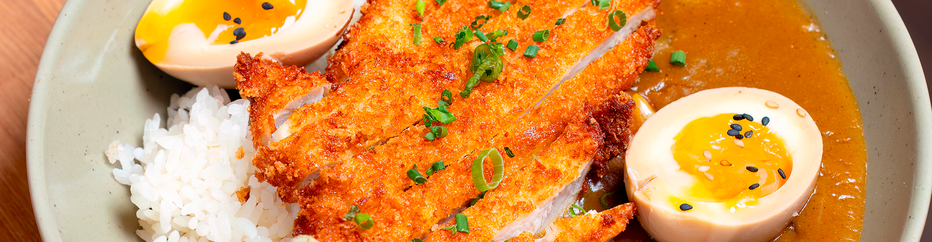 Curry Japonais, Curry Katsu et Œuf Ajitsuke